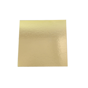 9" SQUARE CAKE BOARD GOLD