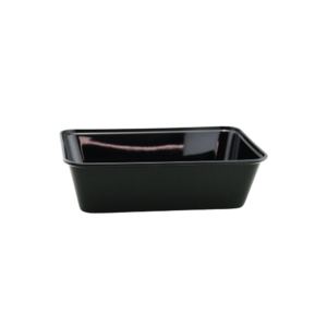 650ML BLACK RECTANGULAR CONTAINERS