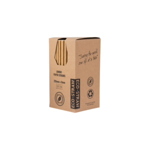 ECO PAPER JUMBO STRAW KRAFT