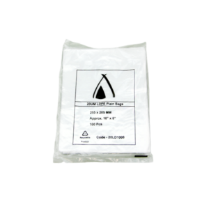 10" x 8" LDPE BAG 20UM