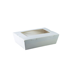 WINDOW LUNCH BOX MEDIUM WHITE