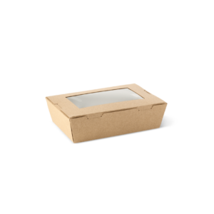 WINDOW LUNCH BOX X-SMALL BROWN