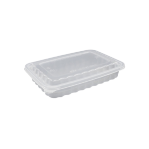 DURABLE PLASTIC 750ML CONTAINER AND LID SET