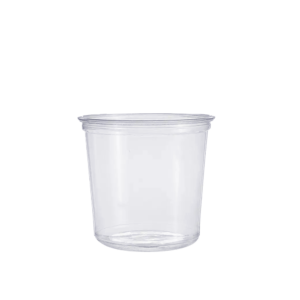 PET DELI CONTAINER CLEAR 24OZ