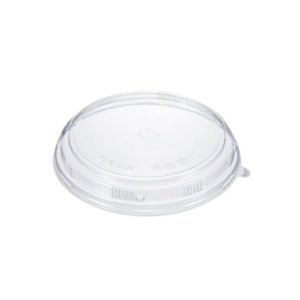 620/900ML PAPER BOWL DOME LID - CLEAR