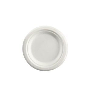 6" ROUND SUGARCANE PLATE