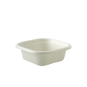 280ML SQUARE CONTAINER WHITE