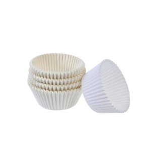 MUFFIN CASES WHITE X-LARGE #700