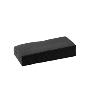 2PLY QUILTED DINNER NAPKIN GT FOLD BLACK